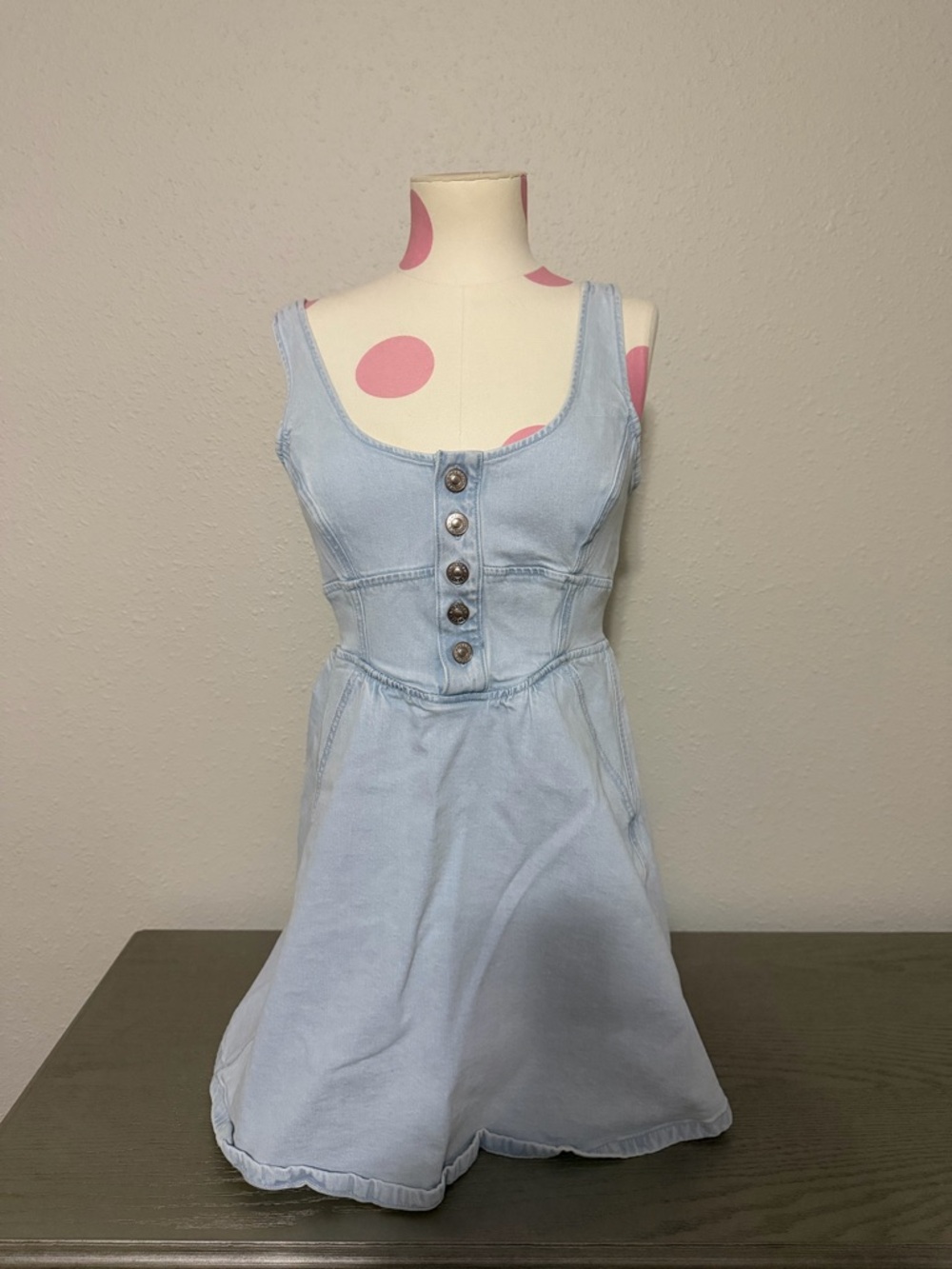 America eagle corset denim dress S